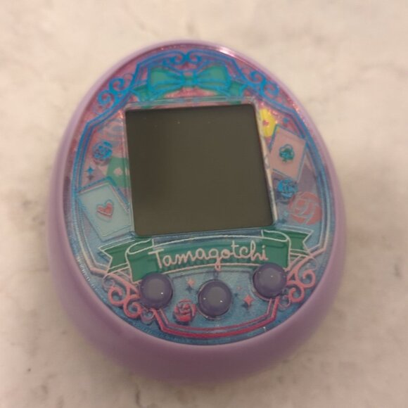Ultra Rare Tamagotchi ON Wonder Garden (Turquoise) With Case - Like New - Picture 4 of 6